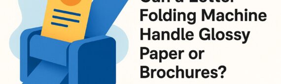 Can a Letter Folding Machine Handle Glossy Paper or Brochures?
